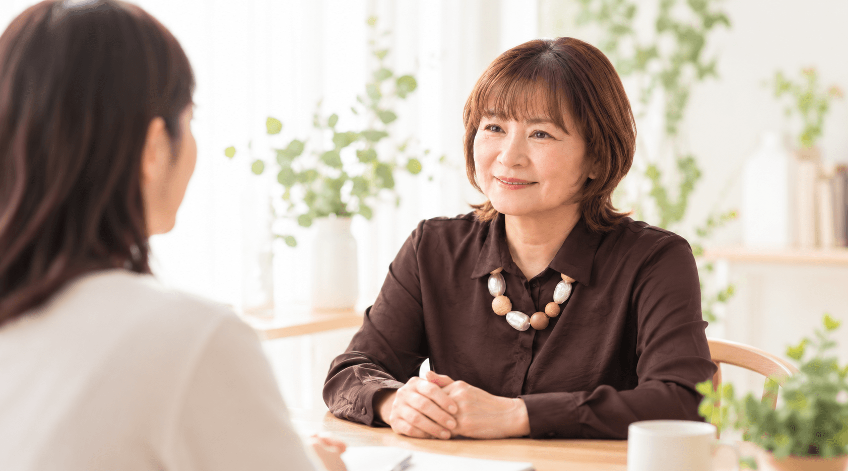 自分らしい選択を考える女性